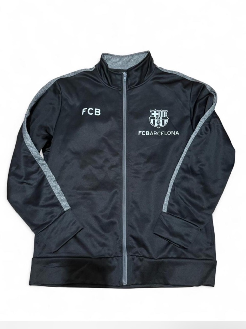 Othr Men's Black Track Jacket with Gray Trim